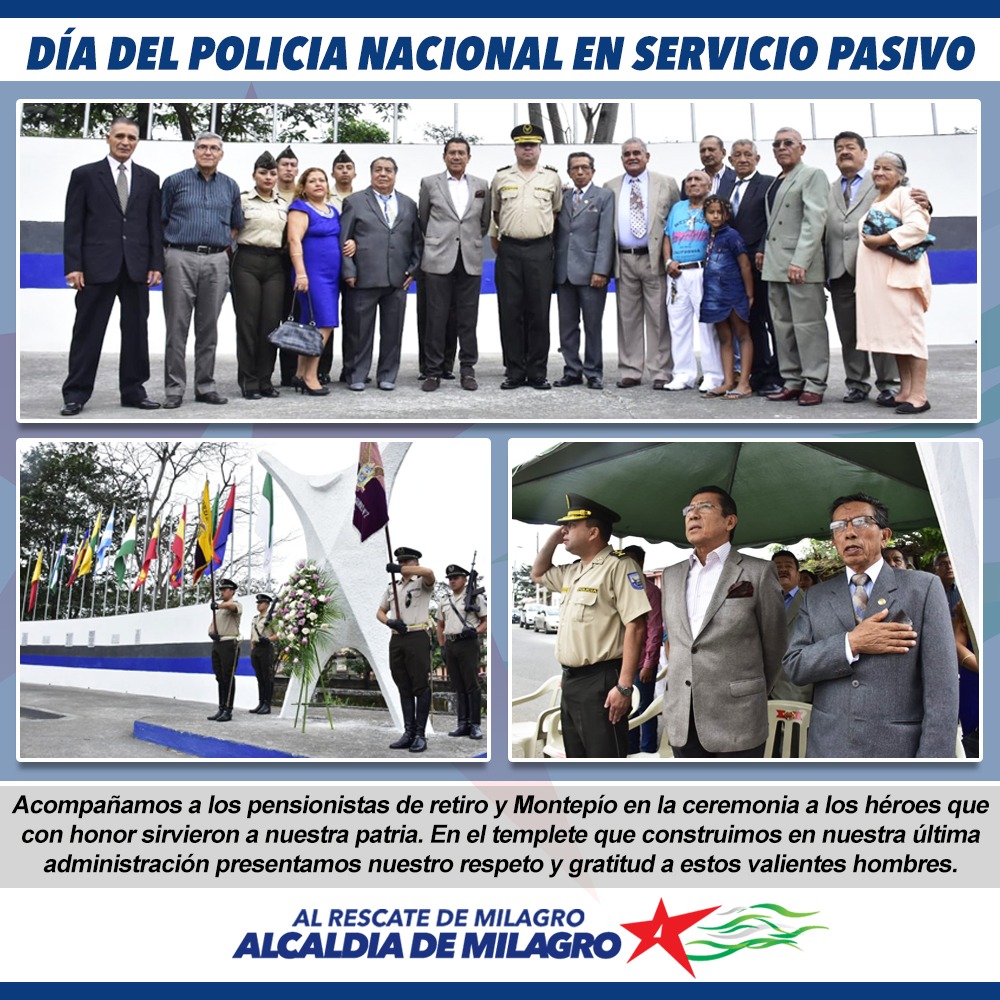 Dia Del Policia Nacional En Servicio Pasivo